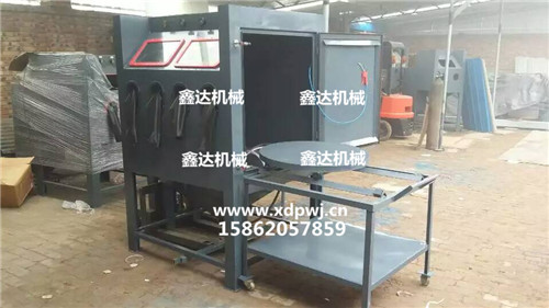 手動轉(zhuǎn)臺噴砂機(jī)